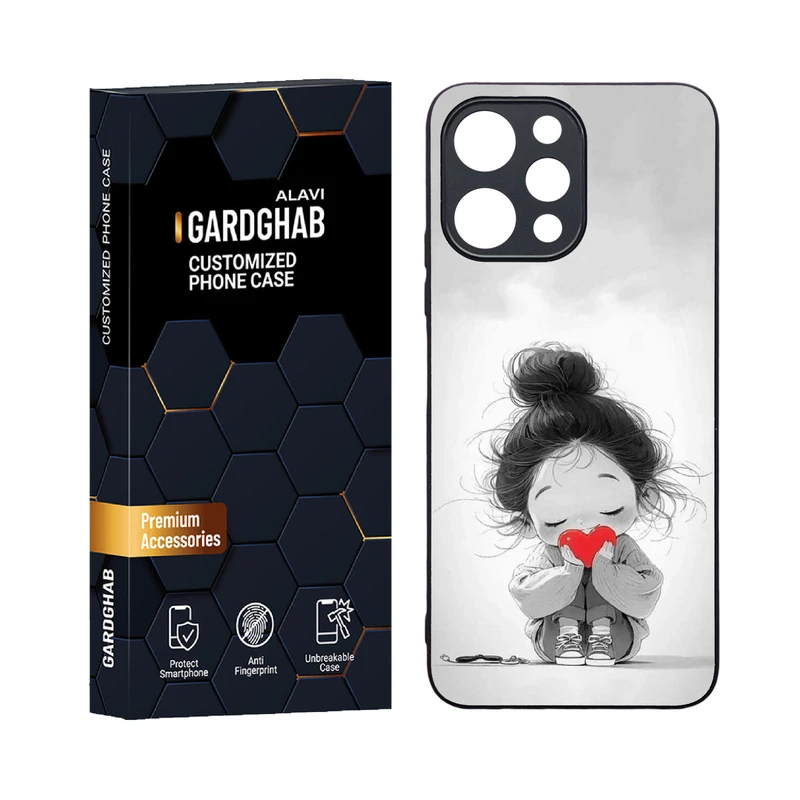 کاور گارد قاب علوی مدل دورژله ای فانتزی مناسب برای گوشی موبایل شیائومی Poco M6 pro 5G