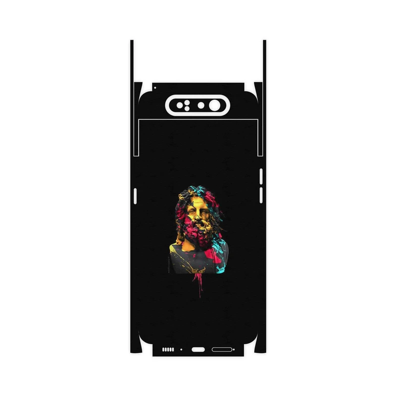 برچسب پوششی ماهوت مدل Painted Sculpture Digital Art-FullSkin مناسب برای گوشی موبایل سامسونگ Galaxy A80