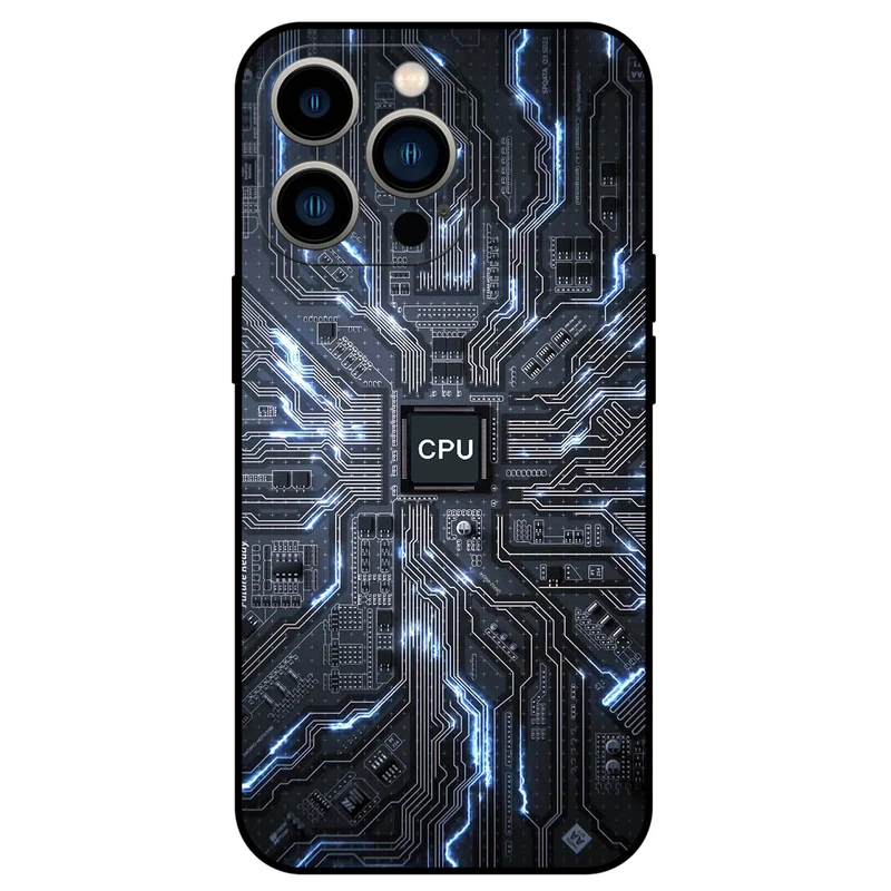 کاور مگافون طرح مدار مدل 8009 مناسب برای گوشی موبایل اپل iPhone 14 Pro   