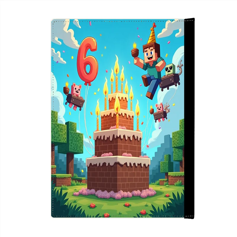 کلاسور پاد آفرین مدل فانتزی طرح گیم بازی ماینکرافت کد p841