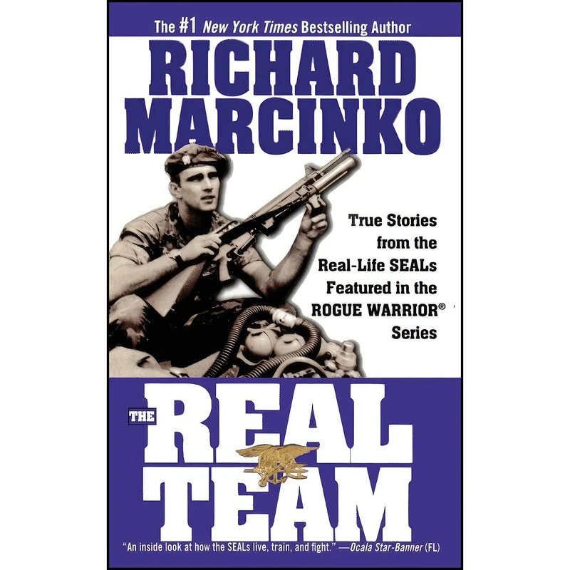 کتاب The Real Team اثر Richard Marcinko انتشارات Gallery Books