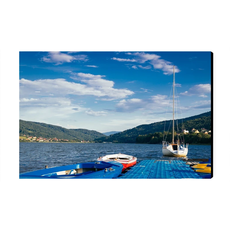 تابلو شاسی عرش طرح گردشگری لهستان مدل دریاچه مازوری کد As5899