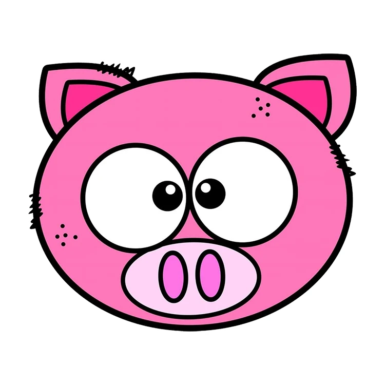 استیکر پارچه و لباس پاد آفرین مدل کارتونی کیوت فانتزی بامزه کد S3383