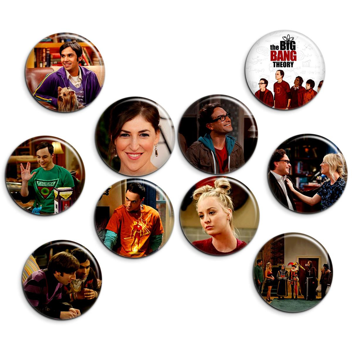 پیکسل پرمانه طرح big bang theory کد pmg.5299 مجموعه 10 عددی