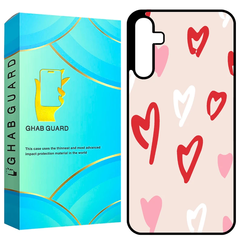 کاور قاب گارد طرح قلب مدل GCHPA35 مناسب برای گوشی موبایل سامسونگ Galaxy A35 5G