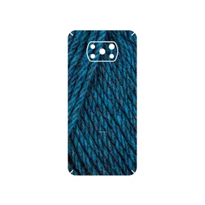 MAHOOT Fabric Texture 1 Cover Sticker for Xiaomi Poco X3 NFC