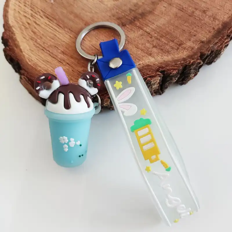 جاکلیدی مدل سیلیکونی طرح لیوان بستنی اسموتی کد DB20