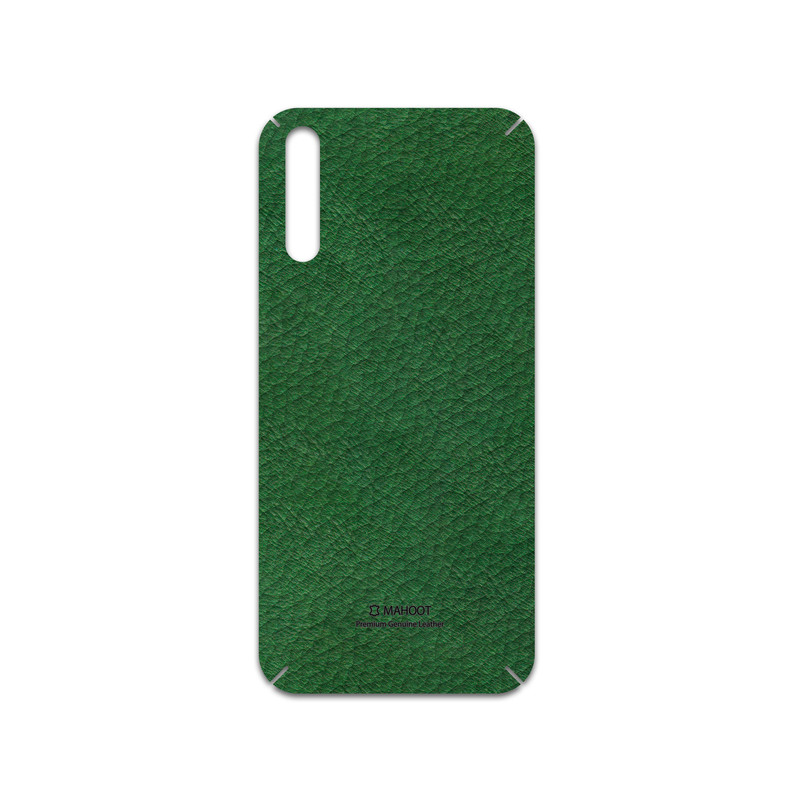 برچسب پوششی ماهوت مدل Green-Leather مناسب برای گوشی موبایل هوآوی Y8p