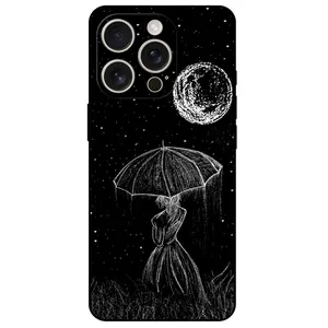 Megafone Girl and Moon 1369 Cover For Apple iPhone 16 Pro Max