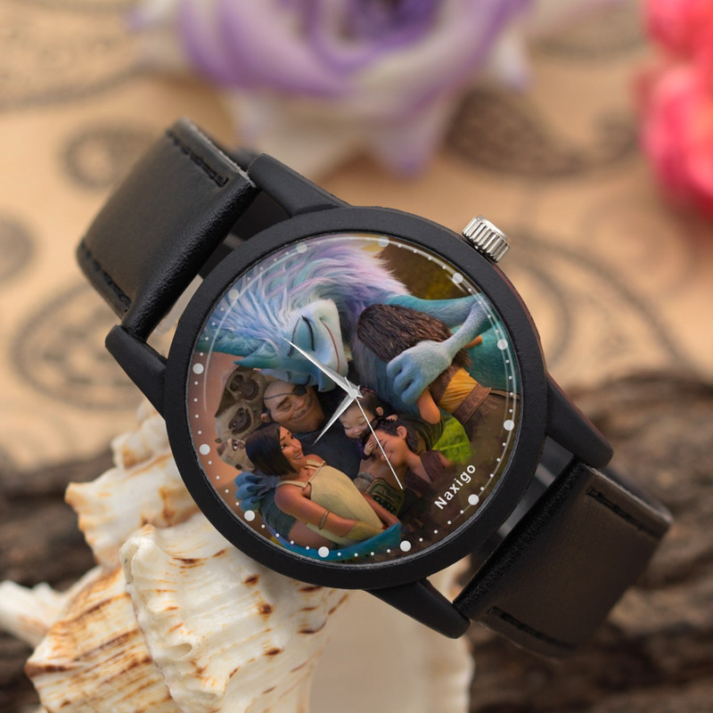 ساعت مچی عقربه ای ناکسیگو مدل Raya And The Last Dragon کد LF14125