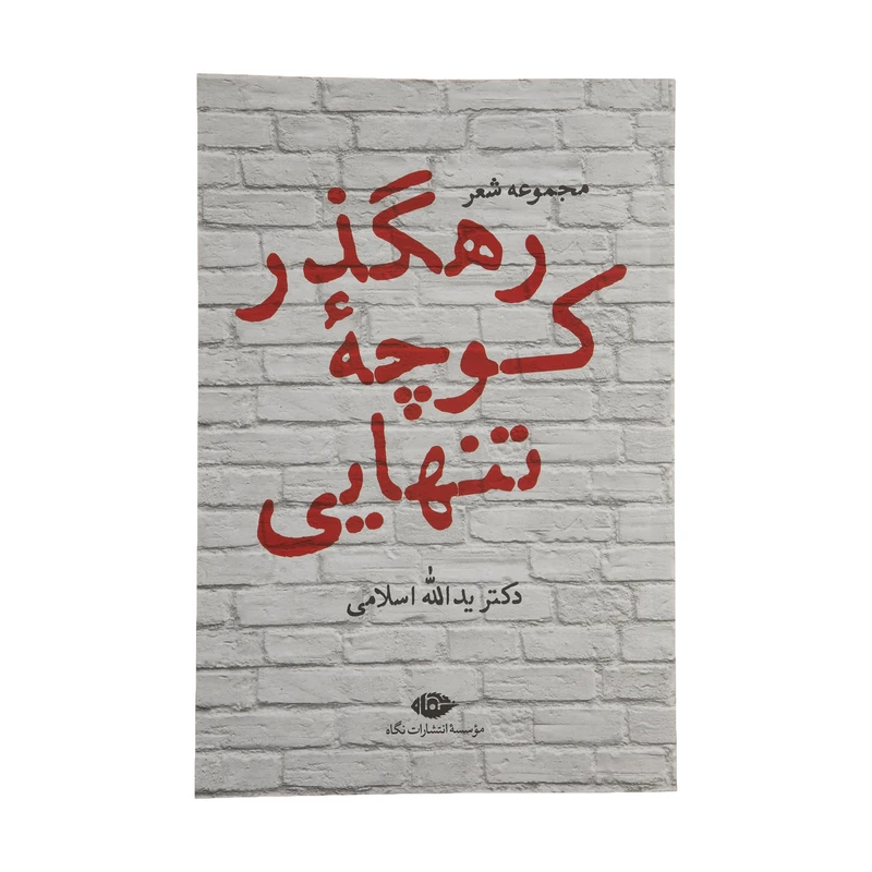 کتاب مجموعه شعر رهگذر کوچه تنهایی اثر دکتر یدالله اسلامی نشر نگاه