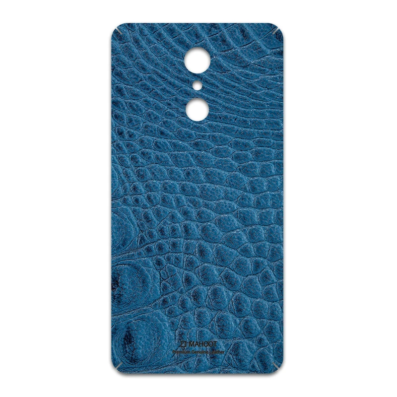 برچسب پوششی ماهوت مدل Blue-Crocodile-Leather مناسب برای گوشی موبایل ال جی Q Stylus