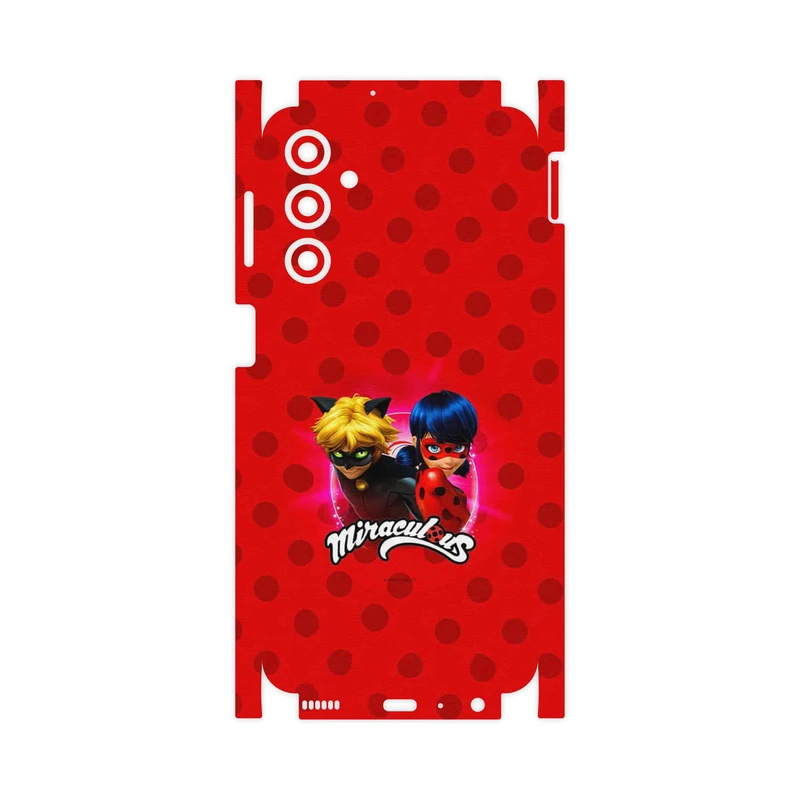 برچسب پوششی ماهوت مدل Ladybug and Cat Noir-FullSkin مناسب برای گوشی موبایل سامسونگ Galaxy M34 5G