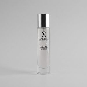 عطر جیبی مردانه صندل مدل لجند اسپریت با رایحه خنک حجم 33 میلی لیتر