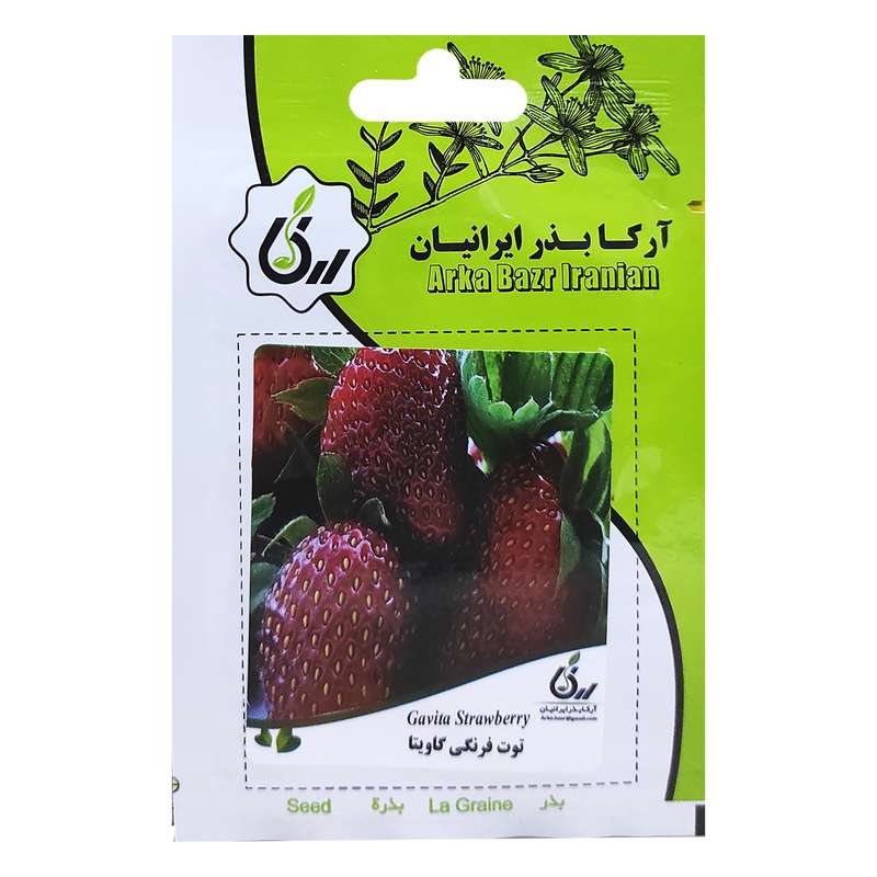 بذر توت فرنگی گاویتا آرکا بذر ایرانیان کد ARK-121 بذر توت فرنگی گاویتا آرکا بذر ایرانیان کد ARK-121