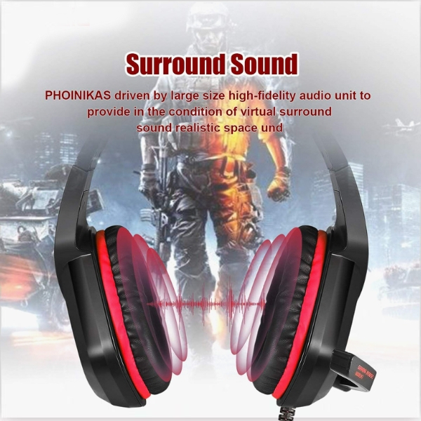 هدست مخصوص بازی مدل phoinikas مدل H-1