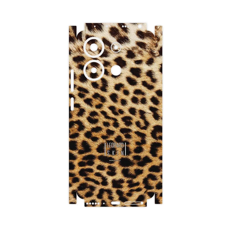 برچسب پوششی ماهوت مدل Leopard Skin-FullSkin مناسب برای گوشی موبایل شیائومی Redmi Note 13 4G