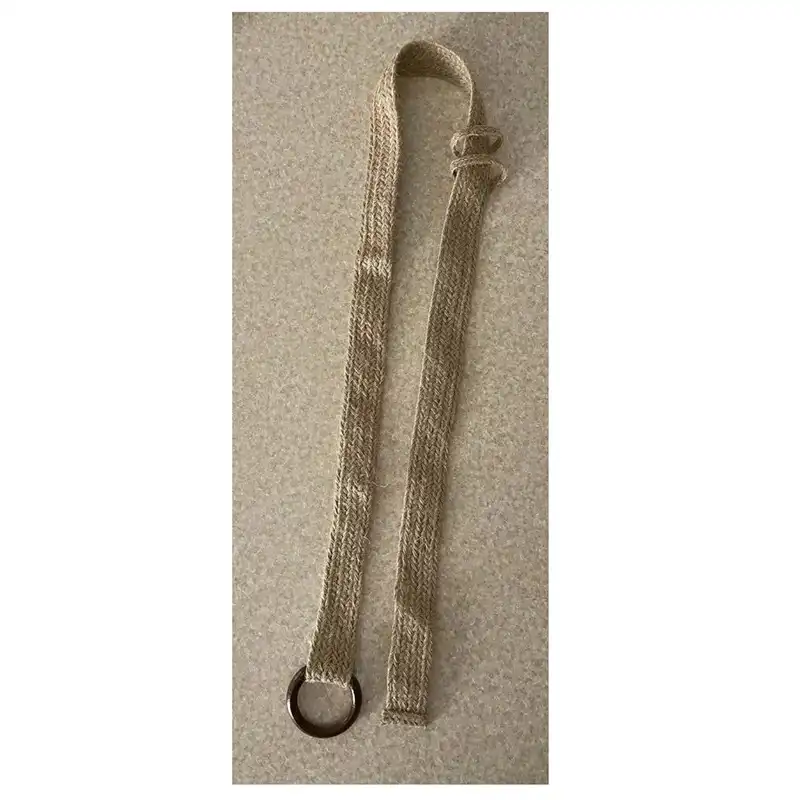 کمربند زنانه زاشادو مدل چوبی کنفی کد 58