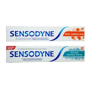 خمیر دندان سنسوداین مدل Anti Care - Soin Gel حجم 75 میلی لیتر بسته 2 عددی