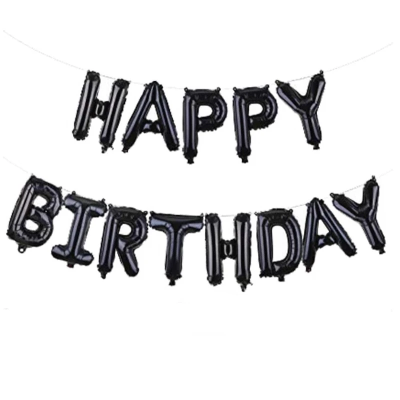 بادکنک فویلی مدل هپی برس دی کد 007