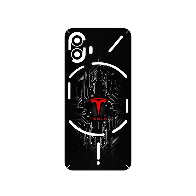برچسب پوششی ماهوت مدل TESLA مناسب برای گوشی موبایل ناتینگ Phone 2