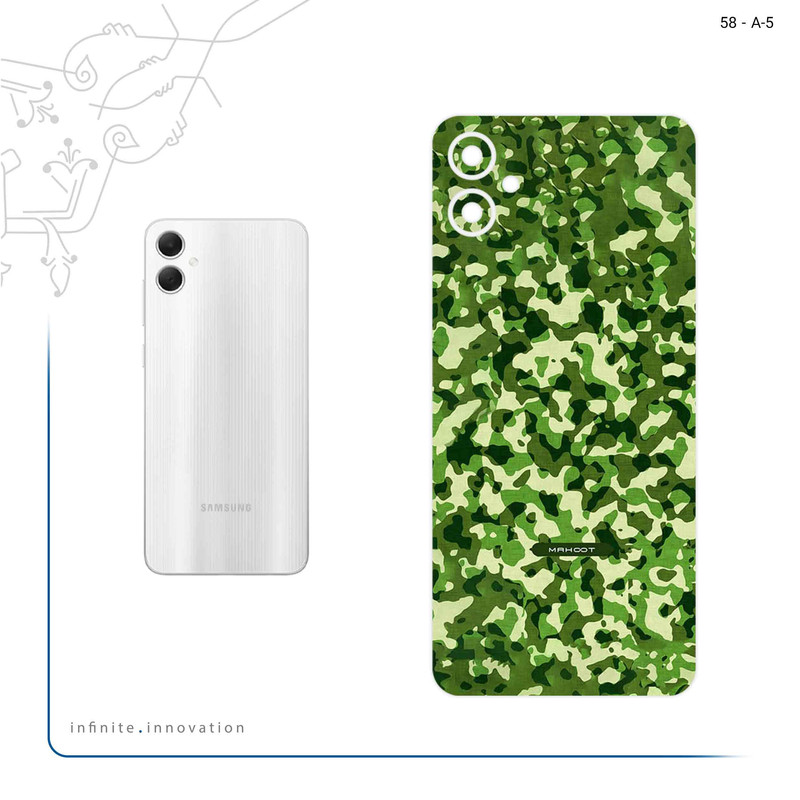 برچسب پوششی ماهوت مدل Army_Green مناسب برای گوشی موبایل سامسونگ Galaxy A05
