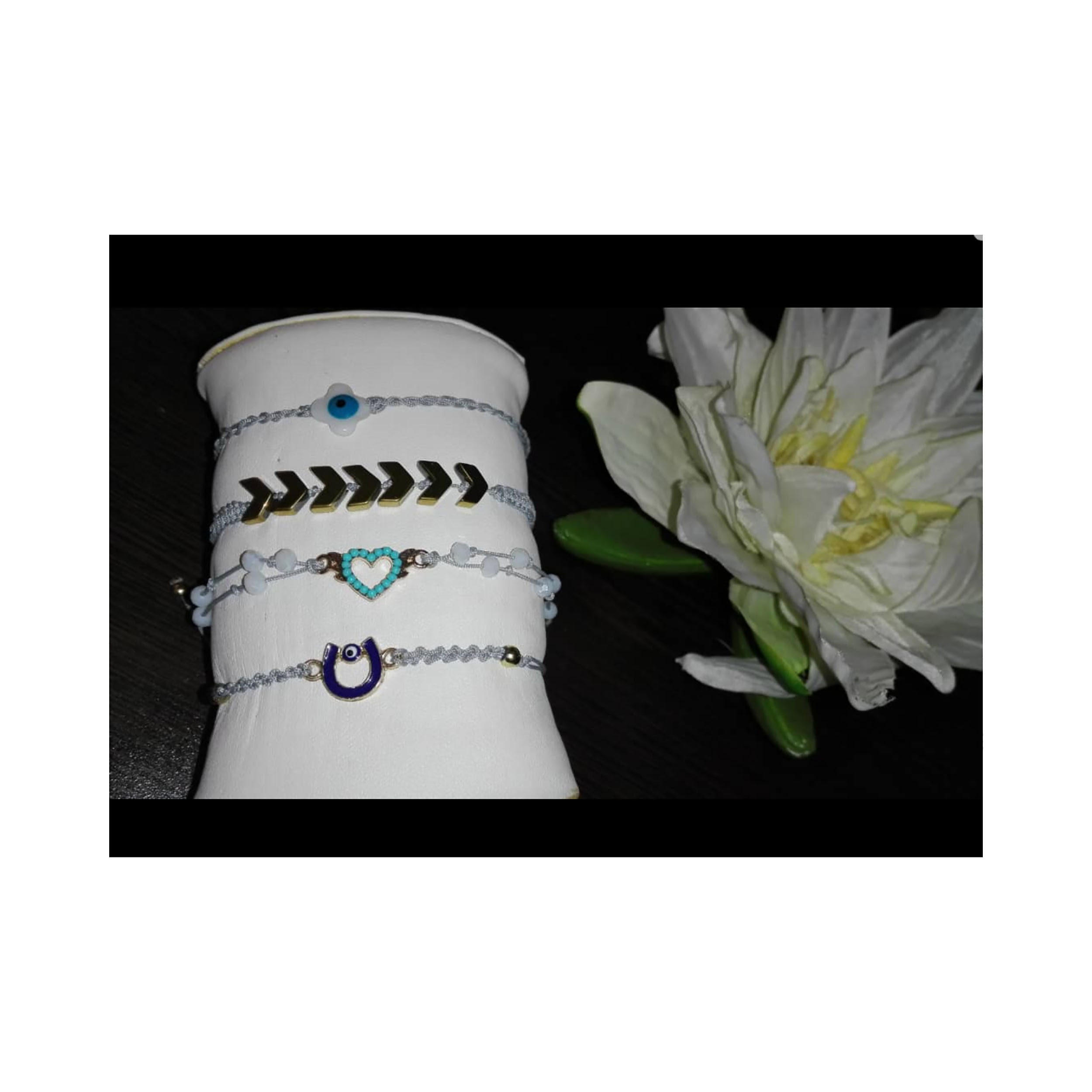 دستبند مدل متین مجموعه 4 عددی دستبند مدل متین مجموعه 4 عددی