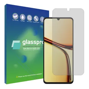 Glasspro Resistant model Transparent screen protector suitable for Realme C61 mobile phone