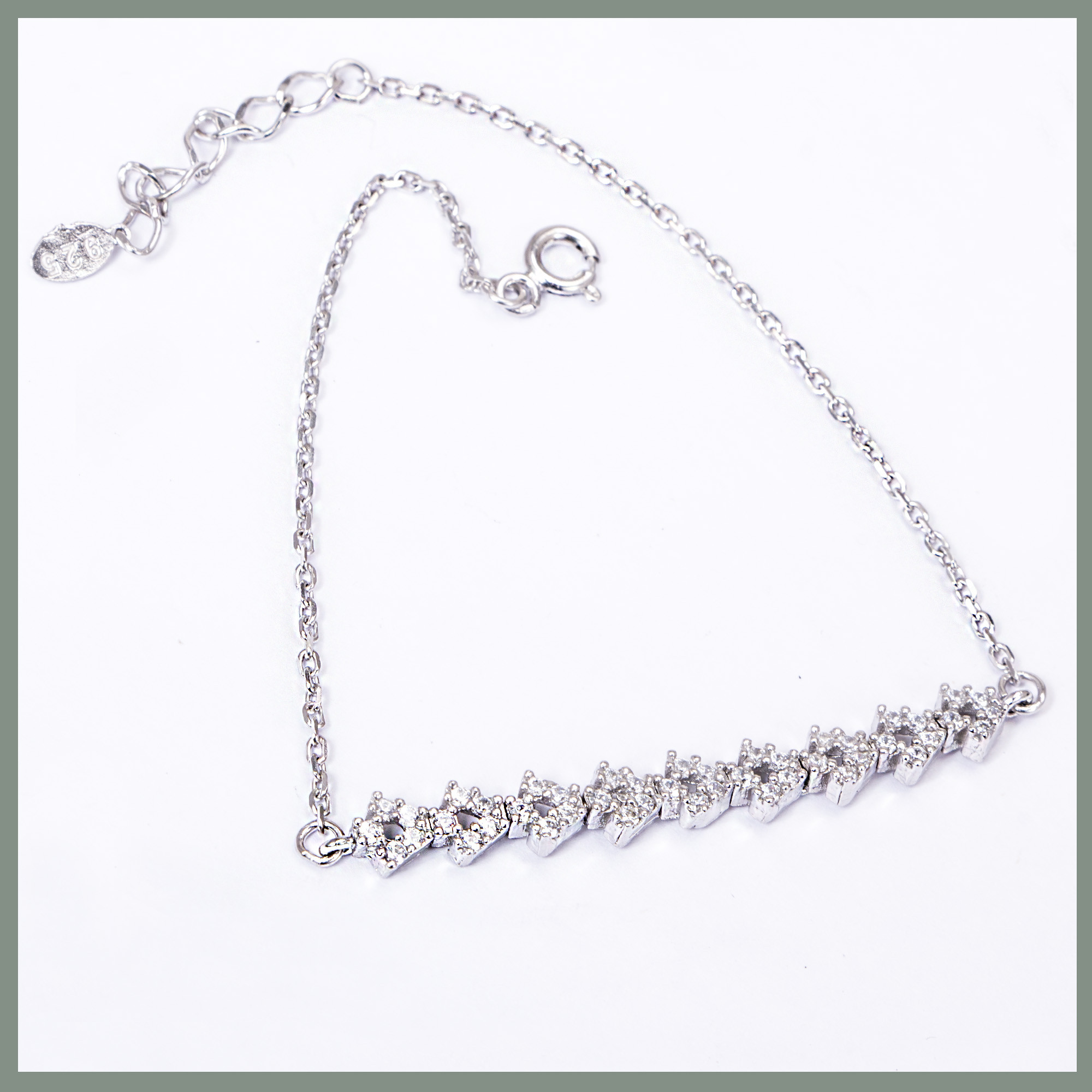 نیم ست نقره زنانه مدل GTA-682