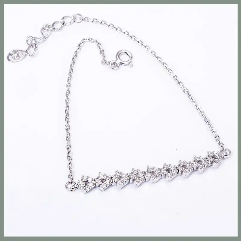 نیم ست نقره زنانه مدل GTA-682