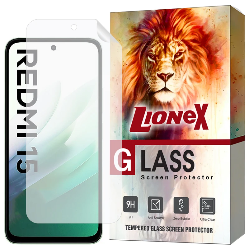 محافظ صفحه نمایش لایونکس مدل LNMF مناسب برای گوشی موبایل شیائومی Redmi 15 4G / 5G