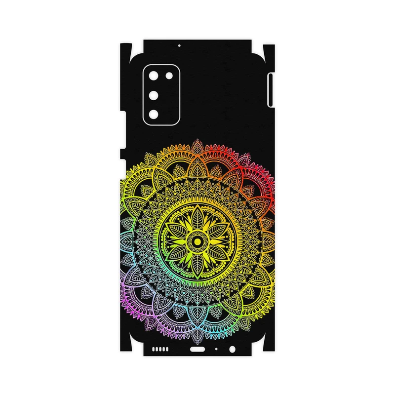 برچسب پوششی ماهوت مدل Mandala Design 4-FullSkin مناسب برای گوشی موبایل سامسونگ Galaxy M02s