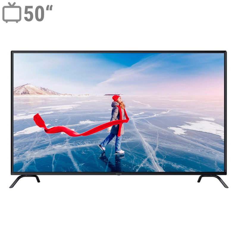 تلویزیون ال ای دی هوشمند نكسار مدل NTV-U50E616N سایز 50 اینچ