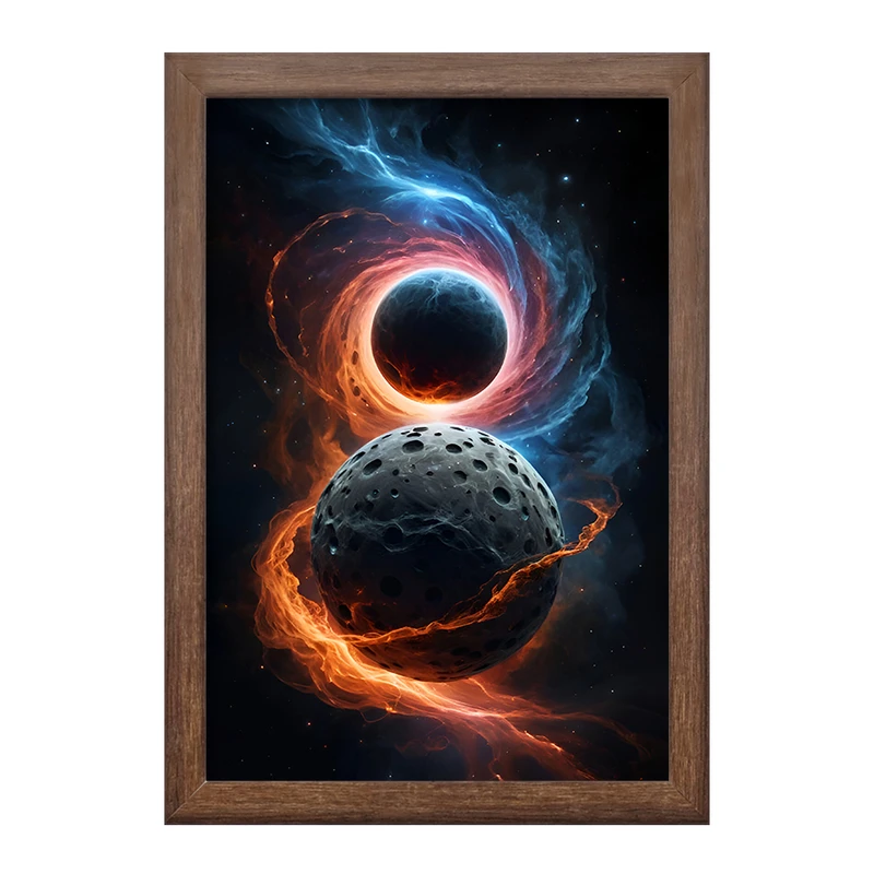 تابلو خندالو طرح کهکشان (galaxy) کد F8060