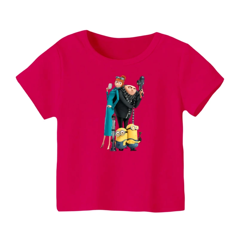 تی شرت آستین کوتاه بچگانه مدل مینیون کد ۹