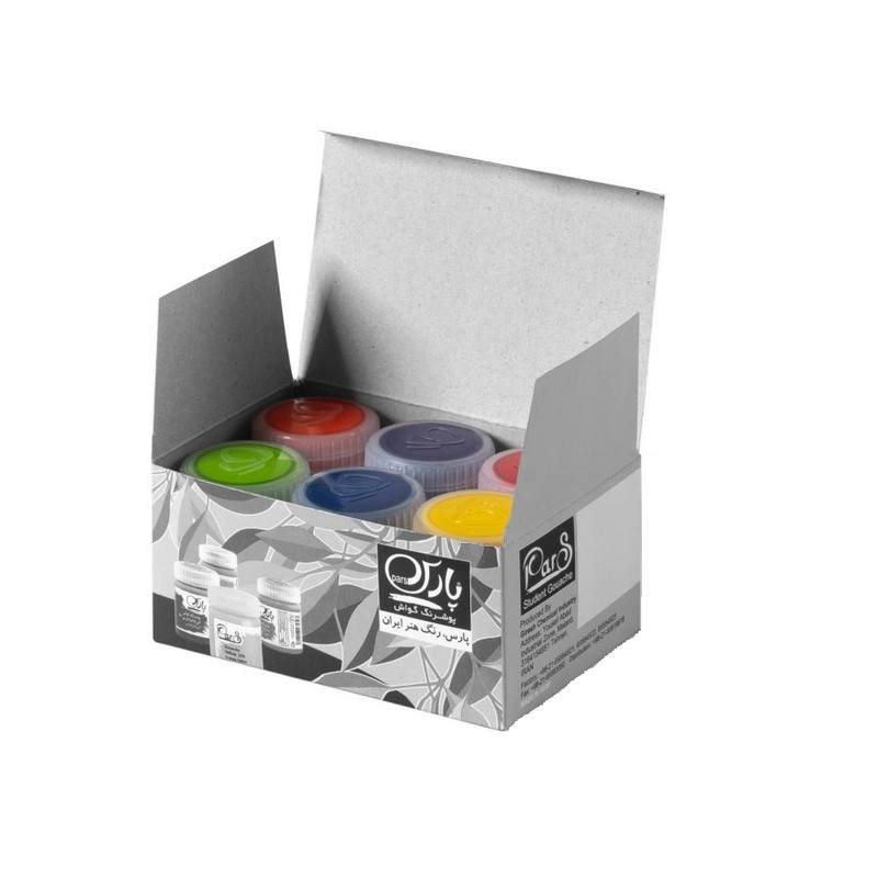 گواش شش رنگ پارس مدل DKP-10015004