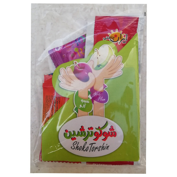 لواشک پذیرایی ترشین بسته 6 عددی به همراه سس انار 