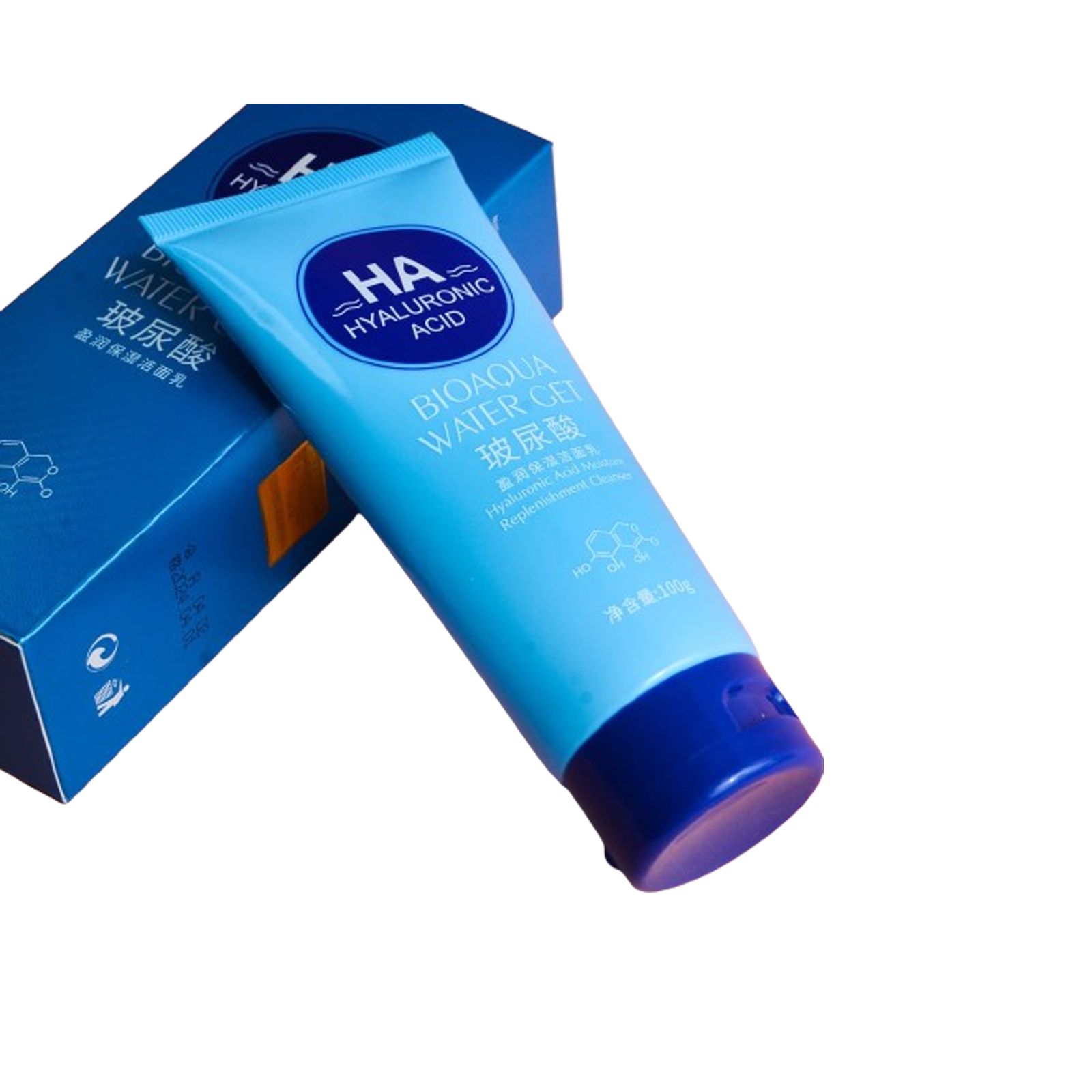 فوم شستشو صورت بایو آکوا مدل هیالورونیک اسید حجم 100 میلی لیتر - - 5