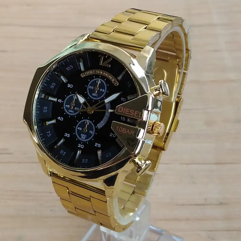 ساعت مچی عقربهای مردانه مدل شاخدار کد 12504