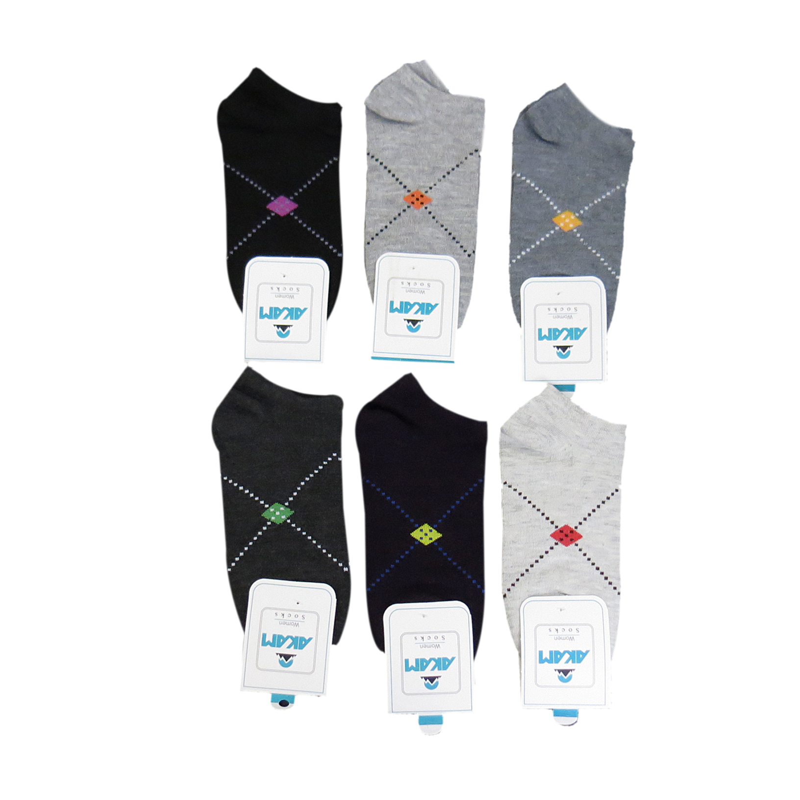 جوراب آکام مدل 36-10 مجموعه 6 عددی