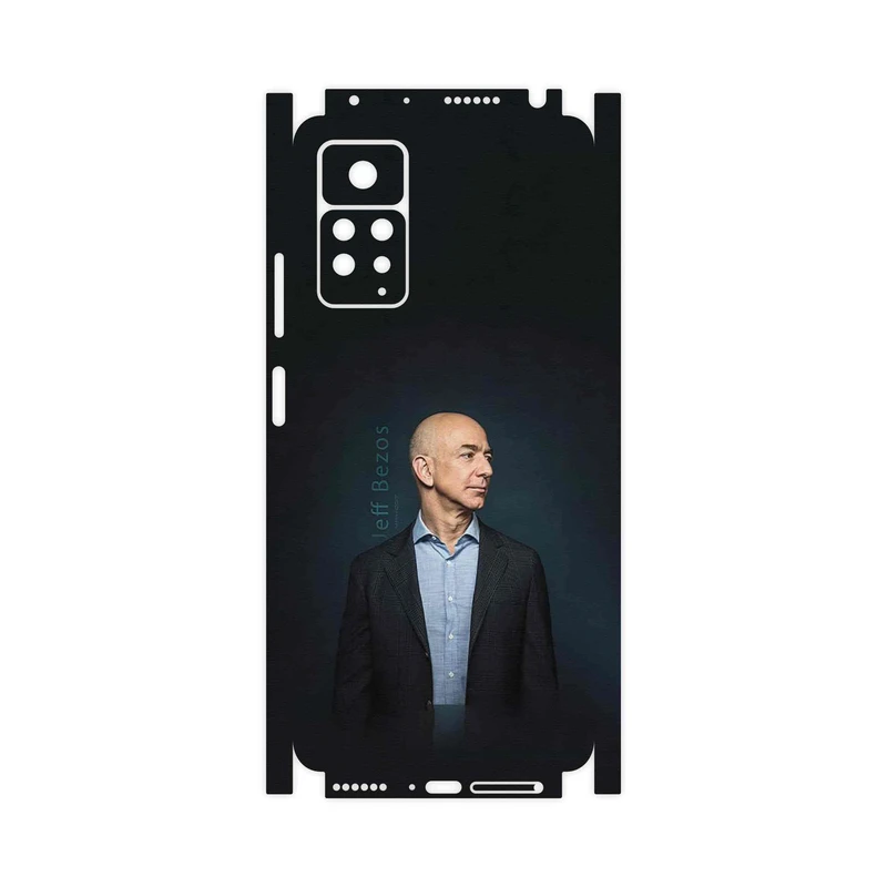برچسب پوششی ماهوت مدل Jeff_Bezos-FullSkin مناسب برای گوشی موبایل شیائومی Redmi Note 11 Pro Plus 5G (India)
