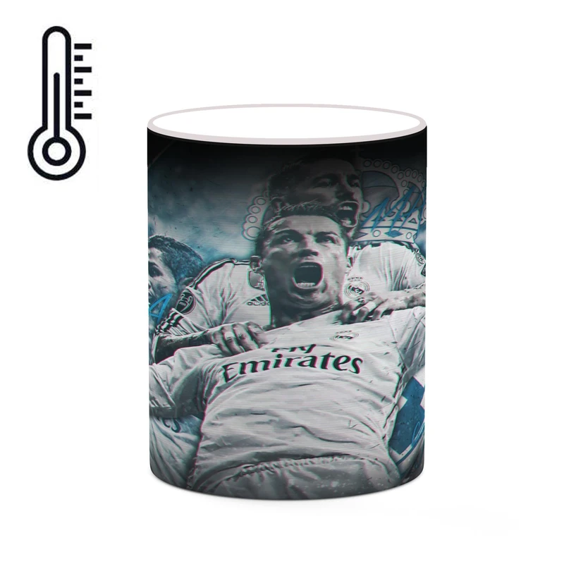 ماگ حرارتی کاکتی طرح Ronaldo رونالدو مدل mgh43144