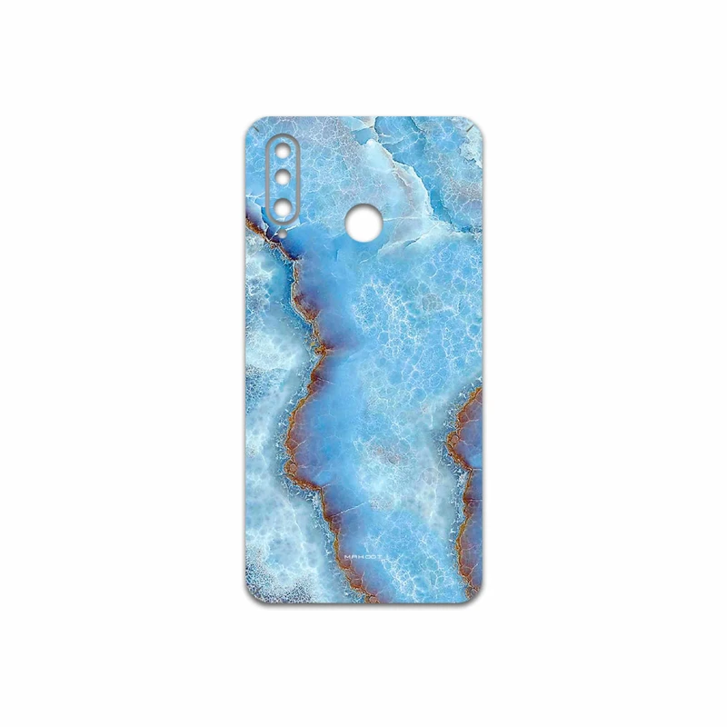 برچسب پوششی ماهوت مدل Blue-Ocean-Marble مناسب برای گوشی موبایل هوآوی P30 Lite (48 MP Camera)