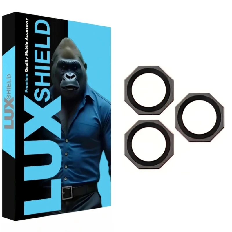 محافظ لنز دوربین فلزی لوکس شیلد مدل 8Shield مناسب برای گوشی موبایل اپل IPhone 15 Pro / 15 ProMax