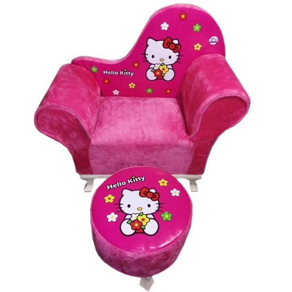 مبل کودک مدل کیتی به همراه پاف