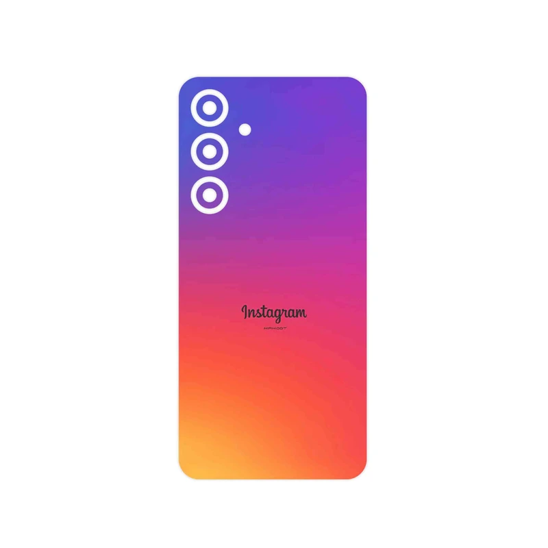 برچسب پوششی ماهوت مدل Instagram مناسب برای گوشی موبایل سامسونگ Galaxy S24 FE