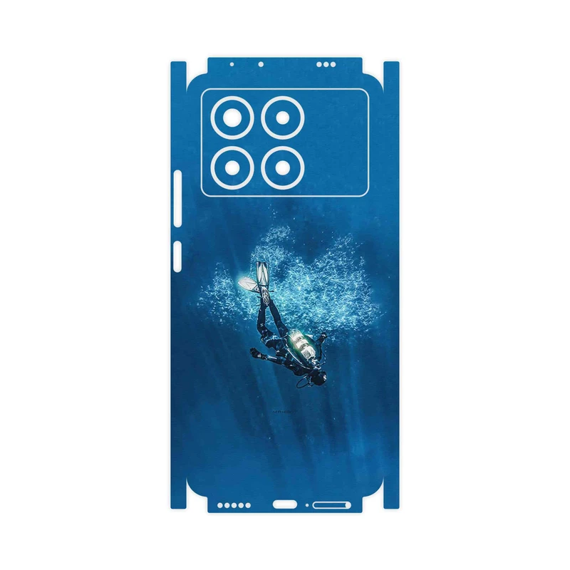برچسب پوششی ماهوت مدل Scuba_Diving-FullSkin مناسب برای گوشی موبایل شیائومی Poco X6 Pro