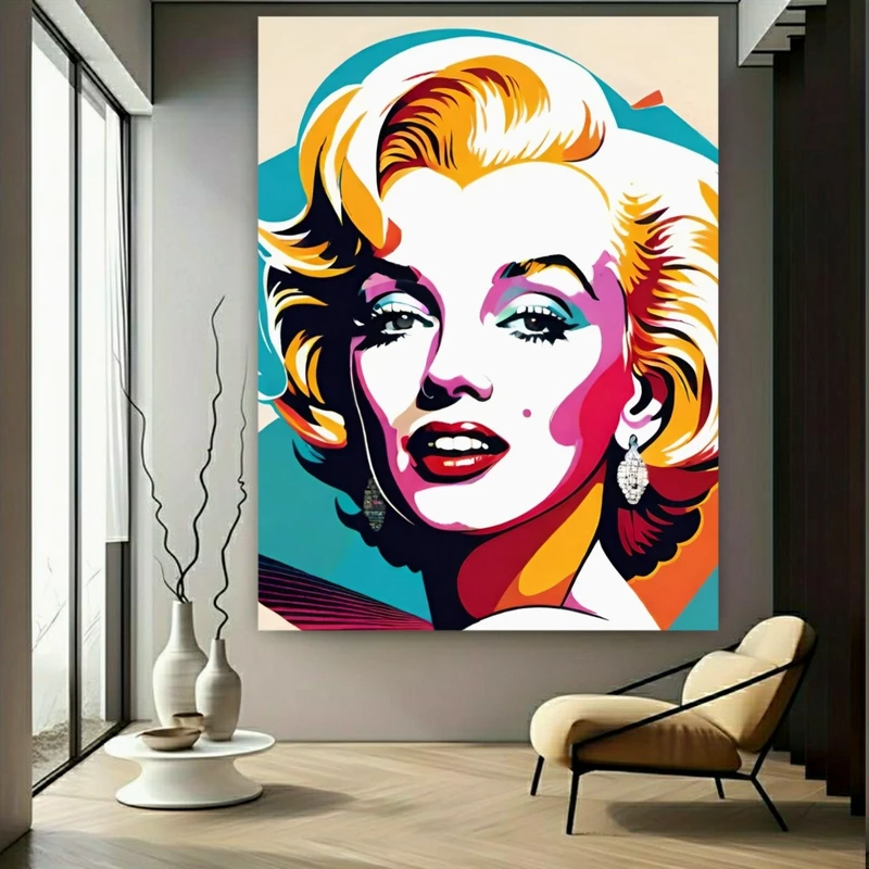 پوستر طرح آرایشگاه زنانه مدل چهره کد N206