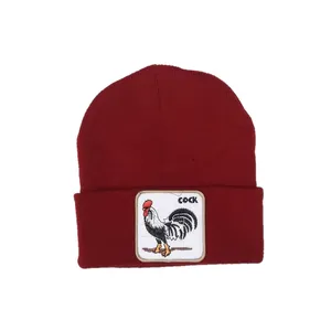 کلاه بافتنی مدل خروس کد 05