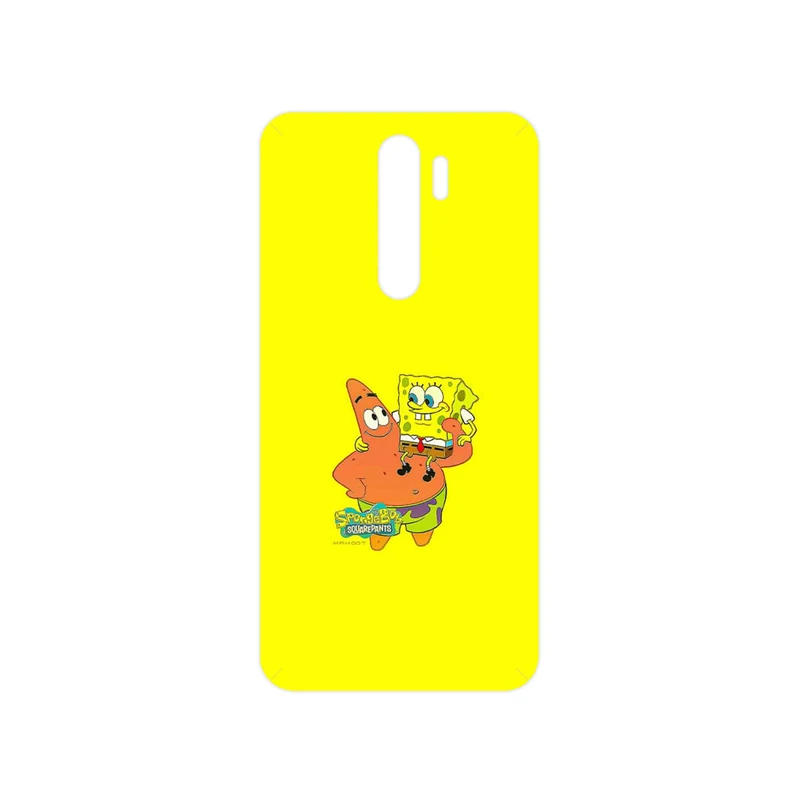 برچسب پوششی ماهوت مدل SpongeBob SquarePants مناسب برای گوشی موبایل شیائومی Redmi Note 8 Pro